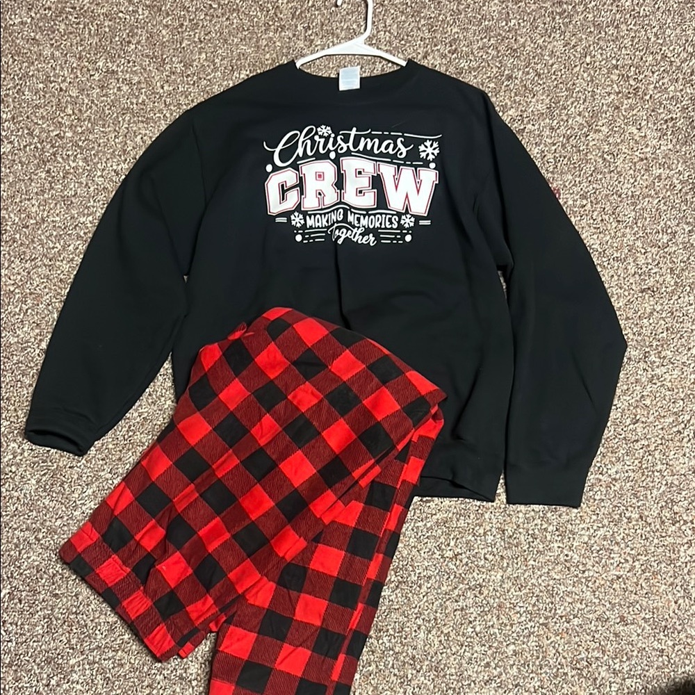 Target Black and Red Christmas Pajama Set